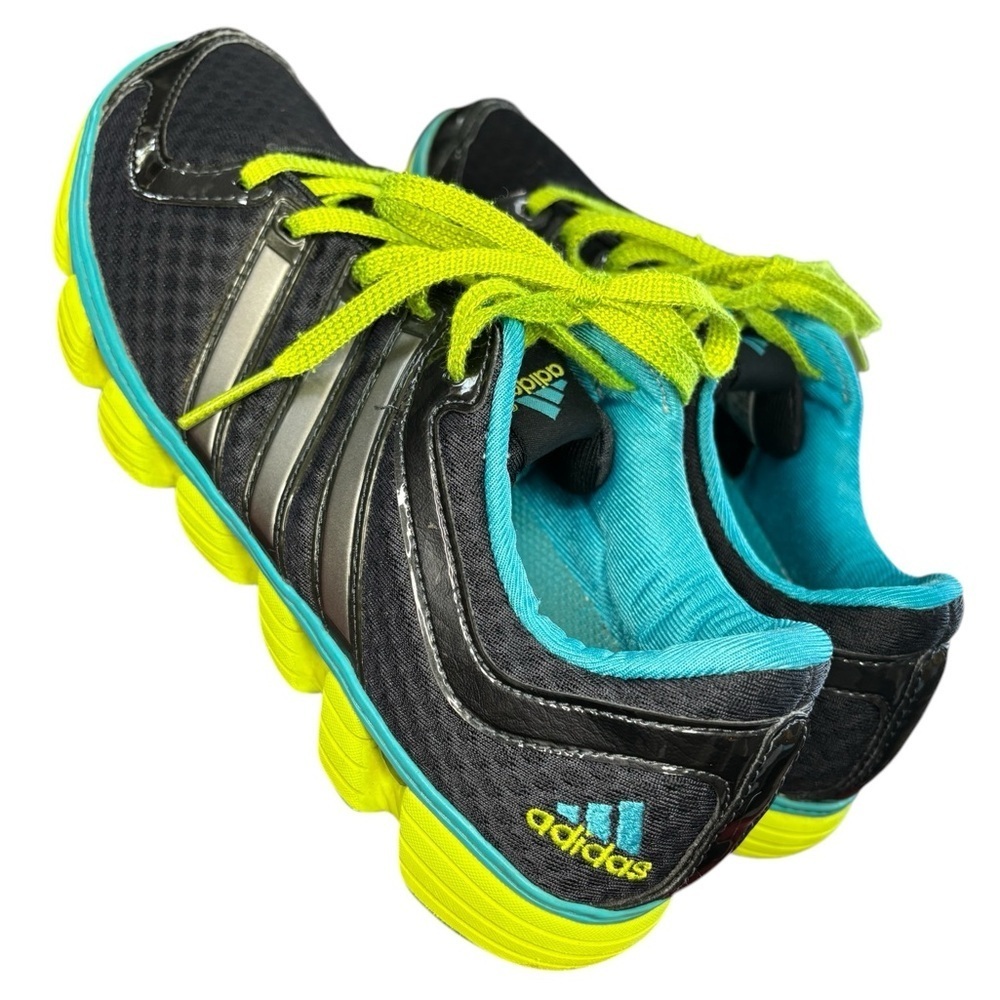 ADIDAS Liquid Ride G61722 Black and Neon Athletic Sneakers, Women’s - Picture 4 of 10